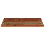 vidaXL Blat de masă, 120x60x3,8cm, dreptunghiular, lemn masiv reciclat vidaXL Blat de masă, 120x60x3,8cm, dreptunghiular, lemn masiv reciclat