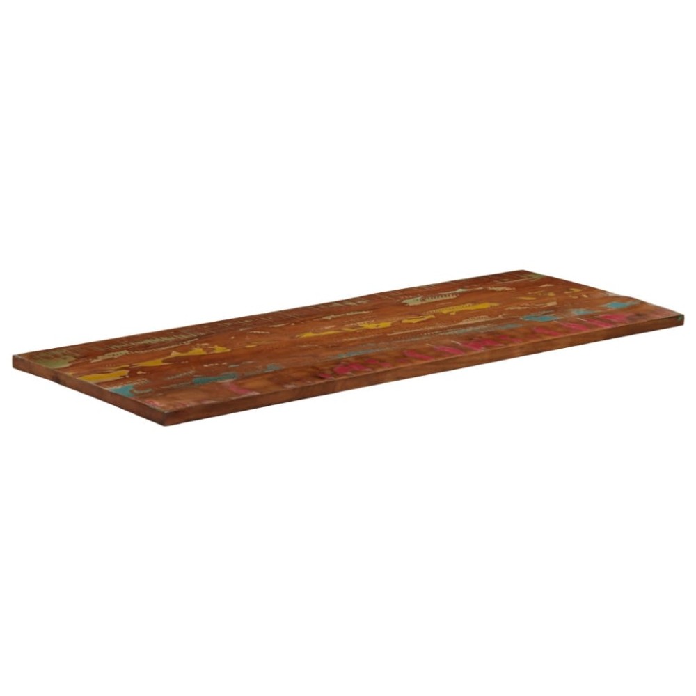 vidaXL Blat de masă, 140x60x3,8cm, dreptunghiular, lemn masiv reciclat