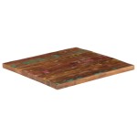vidaXL Blat de masă pătrată, 70x70x3,8 cm, lemn masiv reciclat