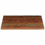 vidaXL Blat de masă pătrată, 70x70x3,8 cm, lemn masiv reciclat