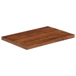 vidaXL Blat de masă, 70x60x2,5 cm, dreptunghiular, lemn masiv reciclat