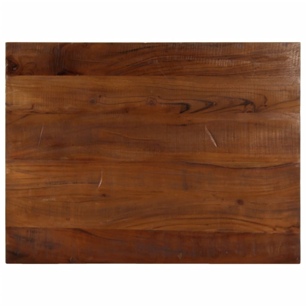 vidaXL Blat de masă, 70x60x2,5 cm, dreptunghiular, lemn masiv reciclat
