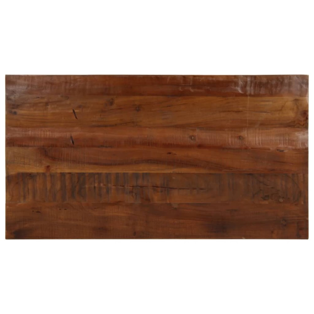 vidaXL Blat de masă, 110x70x2,5cm, dreptunghiular, lemn masiv reciclat
