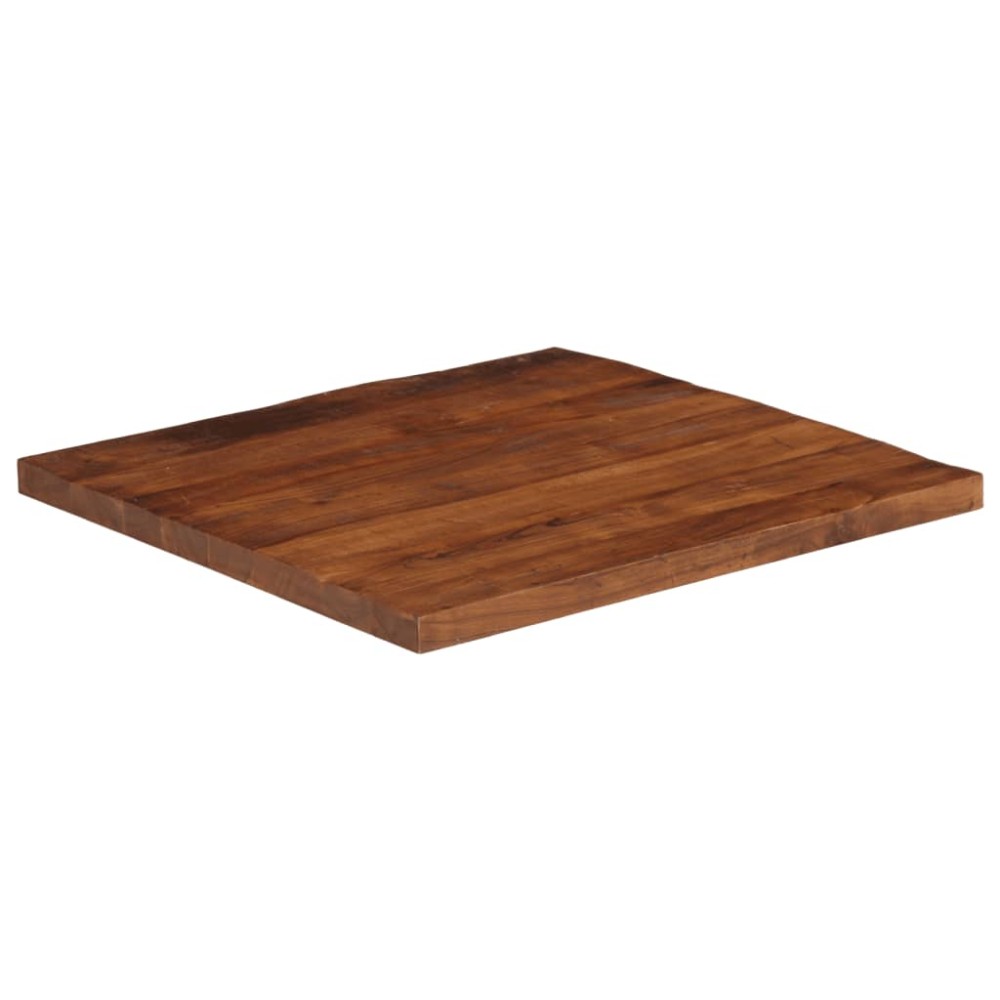vidaXL Blat de masă pătrat, 80x80x2,5 cm, lemn masiv reciclat