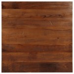 vidaXL Blat de masă pătrat, 80x80x2,5 cm, lemn masiv reciclat