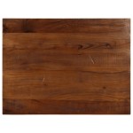 vidaXL Blat de masă,70x60x3,8 cm, dreptunghiular, lemn masiv reciclat