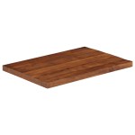 vidaXL Blat de masă, 80x60x3,8 cm, dreptunghiular, lemn masiv reciclat vidaXL Blat de masă, 80x60x3,8 cm, dreptunghiular, lemn masiv reciclat