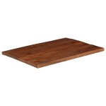 vidaXL Blat de masă, 100x80x3,8cm, dreptunghiular, lemn masiv reciclat vidaXL Blat de masă, 100x80x3,8cm, dreptunghiular, lemn masiv reciclat