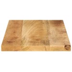 vidaXL Blat masă, 50x20x2,5 cm, dreptunghiular, lemn masiv mango brut vidaXL Blat masă, 50x20x2,5 cm, dreptunghiular, lemn masiv mango brut