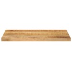 vidaXL Blat masă, 60x20x2,5 cm, dreptunghiular, lemn masiv mango brut vidaXL Blat masă, 60x20x2,5 cm, dreptunghiular, lemn masiv mango brut