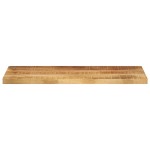vidaXL Blat masă, 90x20x2,5 cm, dreptunghiular, lemn masiv mango brut