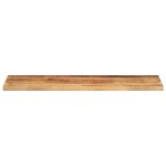vidaXL Blat masă, 100x20x2,5 cm, dreptunghiular, lemn masiv mango brut vidaXL Blat masă, 100x20x2,5 cm, dreptunghiular, lemn masiv mango brut