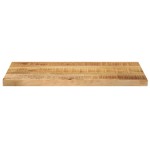 vidaXL Blat masă, 50x30x2,5 cm, dreptunghiular, lemn masiv mango brut vidaXL Blat masă, 50x30x2,5 cm, dreptunghiular, lemn masiv mango brut