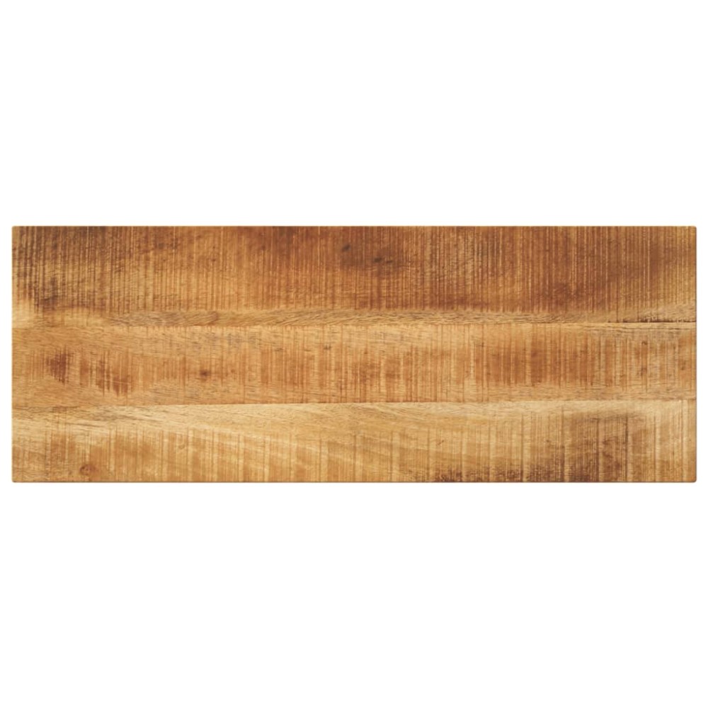 vidaXL Blat masă, 90x30x2,5 cm, dreptunghiular, lemn masiv mango brut