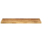 vidaXL Blat masă, 90x30x2,5 cm, dreptunghiular, lemn masiv mango brut vidaXL Blat masă, 90x30x2,5 cm, dreptunghiular, lemn masiv mango brut