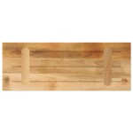 vidaXL Blat masă, 90x30x2,5 cm, dreptunghiular, lemn masiv mango brut vidaXL Blat masă, 90x30x2,5 cm, dreptunghiular, lemn masiv mango brut