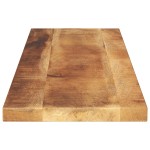 vidaXL Blat masă, 120x30x2,5 cm, dreptunghiular, lemn masiv mango brut