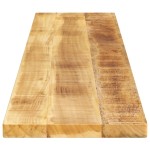 vidaXL Blat masă, 180x30x2,5 cm, dreptunghiular, lemn masiv mango brut vidaXL Blat masă, 180x30x2,5 cm, dreptunghiular, lemn masiv mango brut