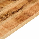 vidaXL Blat masă, 80x50x2,5 cm, dreptunghiular, lemn masiv mango brut vidaXL Blat masă, 80x50x2,5 cm, dreptunghiular, lemn masiv mango brut