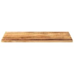 vidaXL Blat masă, 120x50x2,5 cm, dreptunghiular, lemn masiv mango brut vidaXL Blat masă, 120x50x2,5 cm, dreptunghiular, lemn masiv mango brut