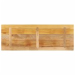 vidaXL Blat masă, 140x60x2,5 cm, dreptunghiular, lemn masiv mango brut