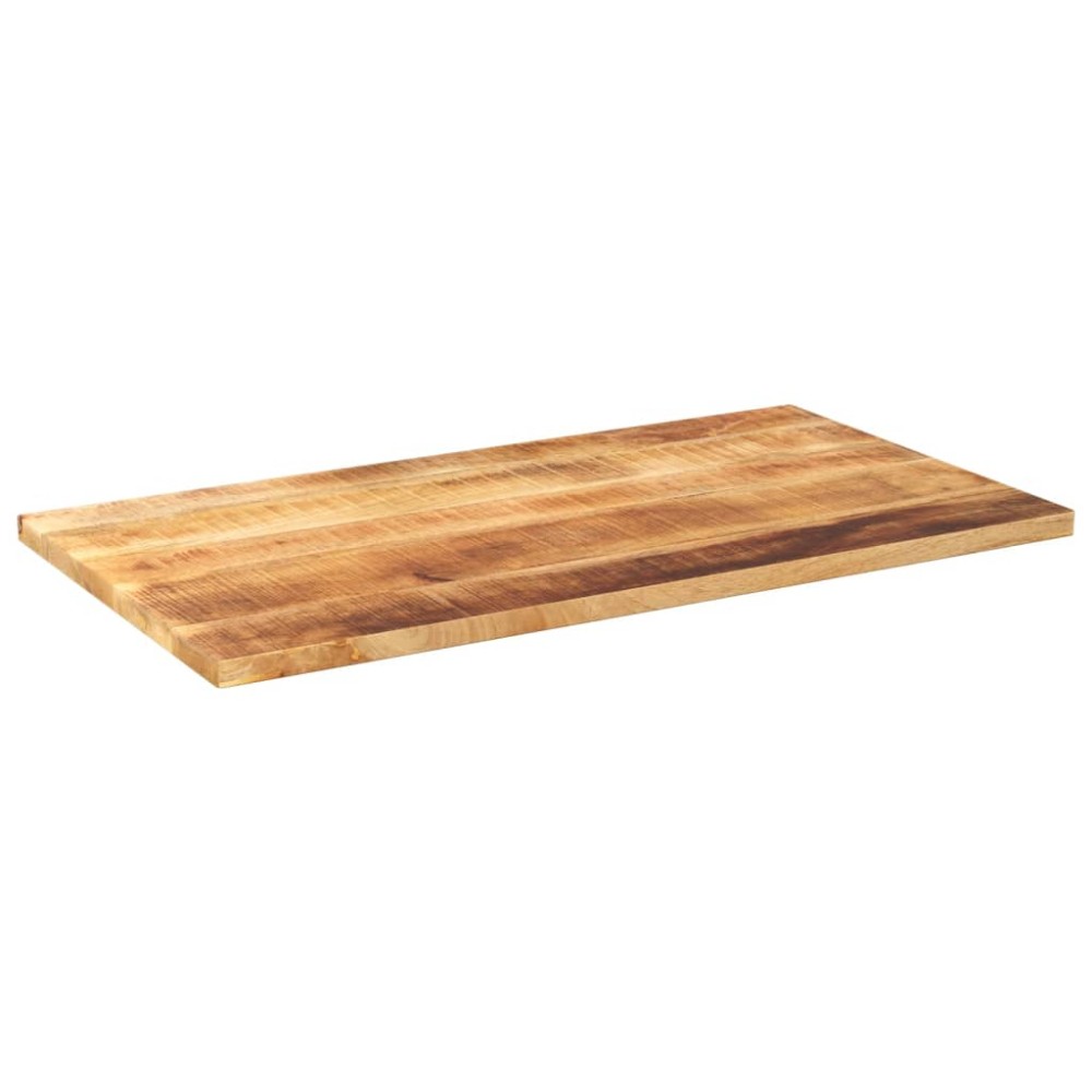 vidaXL Blat de masă 100x70x2,5 cm dreptunghiular lemn masiv mango brut