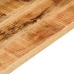 vidaXL Blat de masă 100x70x2,5 cm dreptunghiular lemn masiv mango brut vidaXL Blat de masă 100x70x2,5 cm dreptunghiular lemn masiv mango brut