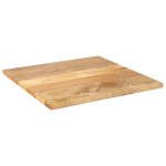 vidaXL Blat de masă pătrat, 70x70x2,5 cm, lemn masiv de mango