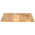 vidaXL Blat de masă pătrat, 70x70x2,5 cm, lemn masiv de mango