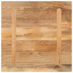 vidaXL Blat de masă pătrat, 70x70x2,5 cm, lemn masiv de mango