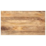 vidaXL Blat masă, 120x70x2,5 cm, dreptunghiular, lemn masiv de mango