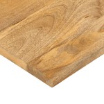 vidaXL Blat masă, 90x30x3,8 cm, dreptunghiular, lemn masiv de mango vidaXL Blat masă, 90x30x3,8 cm, dreptunghiular, lemn masiv de mango