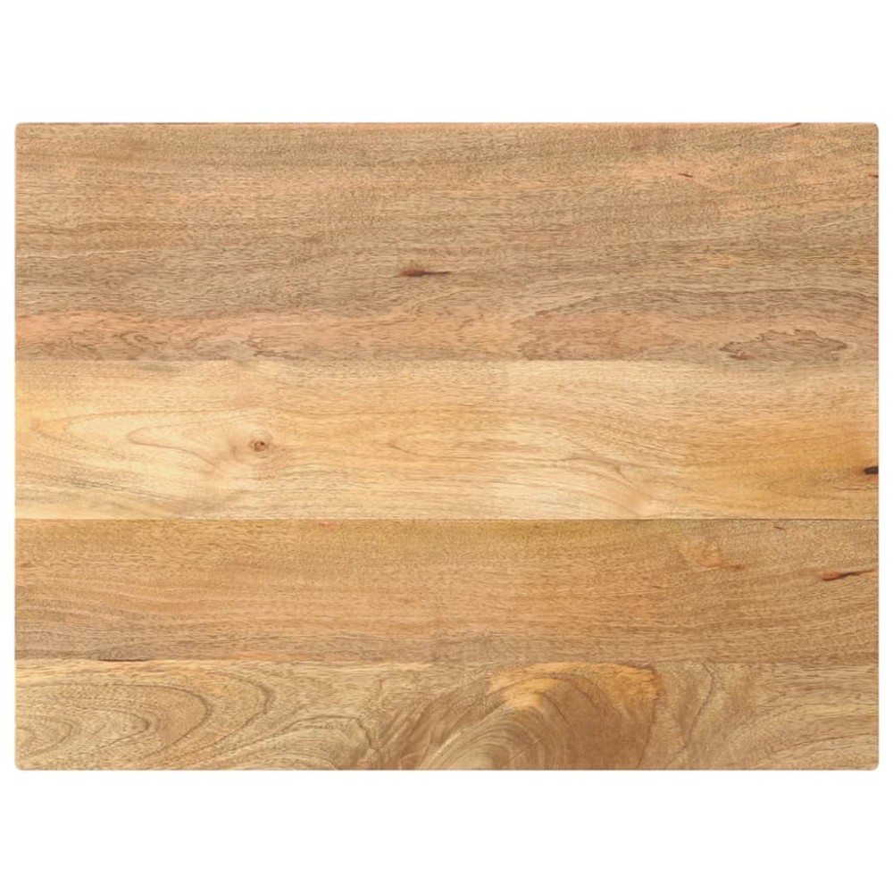vidaXL Blat masă, 80x70x3,8 cm, dreptunghiular, lemn masiv de mango