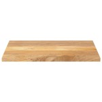vidaXL Blat masă, 80x70x3,8 cm, dreptunghiular, lemn masiv de mango vidaXL Blat masă, 80x70x3,8 cm, dreptunghiular, lemn masiv de mango