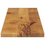 vidaXL Blat masă, 120x30x2,5 cm, dreptunghiular, lemn masiv de mango vidaXL Blat masă, 120x30x2,5 cm, dreptunghiular, lemn masiv de mango