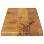 vidaXL Blat masă, 120x40x2,5 cm, dreptunghiular, lemn masiv de mango vidaXL Blat masă, 120x40x2,5 cm, dreptunghiular, lemn masiv de mango