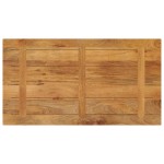 vidaXL Blat masă, 120x60x3,8 cm, dreptunghiular, lemn masiv de mango vidaXL Blat masă, 120x60x3,8 cm, dreptunghiular, lemn masiv de mango