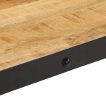vidaXL Măsuță de cafea cu roți, 100x55x26 cm, lemn masiv de mango