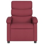 vidaXL Fotoliu rabatabil, roșu vin, material textil vidaXL Fotoliu rabatabil, roșu vin, material textil