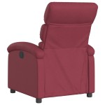 vidaXL Fotoliu rabatabil, roșu vin, material textil vidaXL Fotoliu rabatabil, roșu vin, material textil