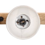 vidaXL Lampă de perete 25 W, roșu uzat, 90x25 cm, E27 vidaXL Lampă de perete 25 W, roșu uzat, 90x25 cm, E27