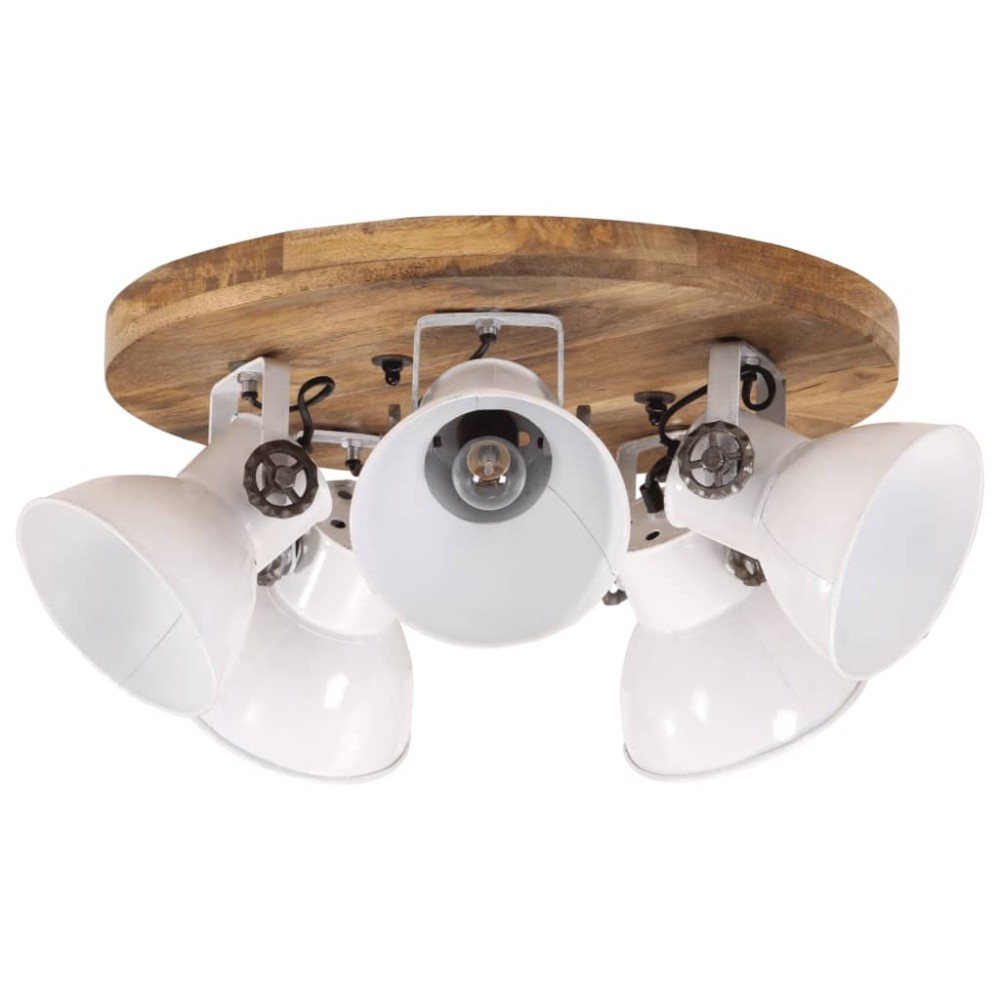 vidaXL Lampă de tavan, 25 W, alb, 50x50x25 cm, E27