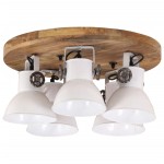 vidaXL Lampă de tavan, 25 W, alb, 50x50x25 cm, E27 vidaXL Lampă de tavan, 25 W, alb, 50x50x25 cm, E27