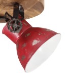 vidaXL Lampă de tavan 25 W, roșu, 50x50x25 cm, E27 vidaXL Lampă de tavan 25 W, roșu, 50x50x25 cm, E27