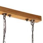 vidaXL Lampă suspendată 25 W, roșu uzat, 85x28x109 cm, E27 vidaXL Lampă suspendată 25 W, roșu uzat, 85x28x109 cm, E27