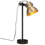 vidaXL Lampă de birou 25 W, alamă antichizată, 15x15x55 cm, E27 vidaXL Lampă de birou 25 W, alamă antichizată, 15x15x55 cm, E27