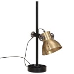 vidaXL Lampă de birou 25 W, alamă antichizată, 15x15x55 cm, E27 vidaXL Lampă de birou 25 W, alamă antichizată, 15x15x55 cm, E27