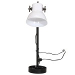 vidaXL Lampă de birou, alb, 15x15x55 cm, 25 W, E27 vidaXL Lampă de birou, alb, 15x15x55 cm, 25 W, E27