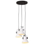 vidaXL Lampă suspendată, alb, 30x30x100 cm, 25 W, E27 vidaXL Lampă suspendată, alb, 30x30x100 cm, 25 W, E27