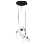 vidaXL Lampă suspendată, alb, 30x30x100 cm, 25 W, E27 vidaXL Lampă suspendată, alb, 30x30x100 cm, 25 W, E27